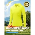 thumbnail image 4 of TRYSIL Womens Lightweight Hoodie UPF 50+ Sun Protection Long Sleeve Running Hiking Outdoor Shirts,Size(XS-2XL), 4 of 6