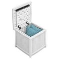 thumbnail image 2 of Suncast Table d'Appoint de Patio Arrière 13 Gallons avec Rangement Intégré, Blanc, 2 of 5