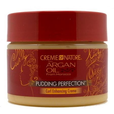 Creme of Nature Pudding Perfection With Argan Oil From Morocco, 11.5 oz (Pack of 4)