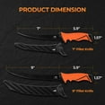 thumbnail image 5 of KastKing Paradox Fillet Knife Set, 7" & 9", G4116 Stainless Steel, 5 of 7