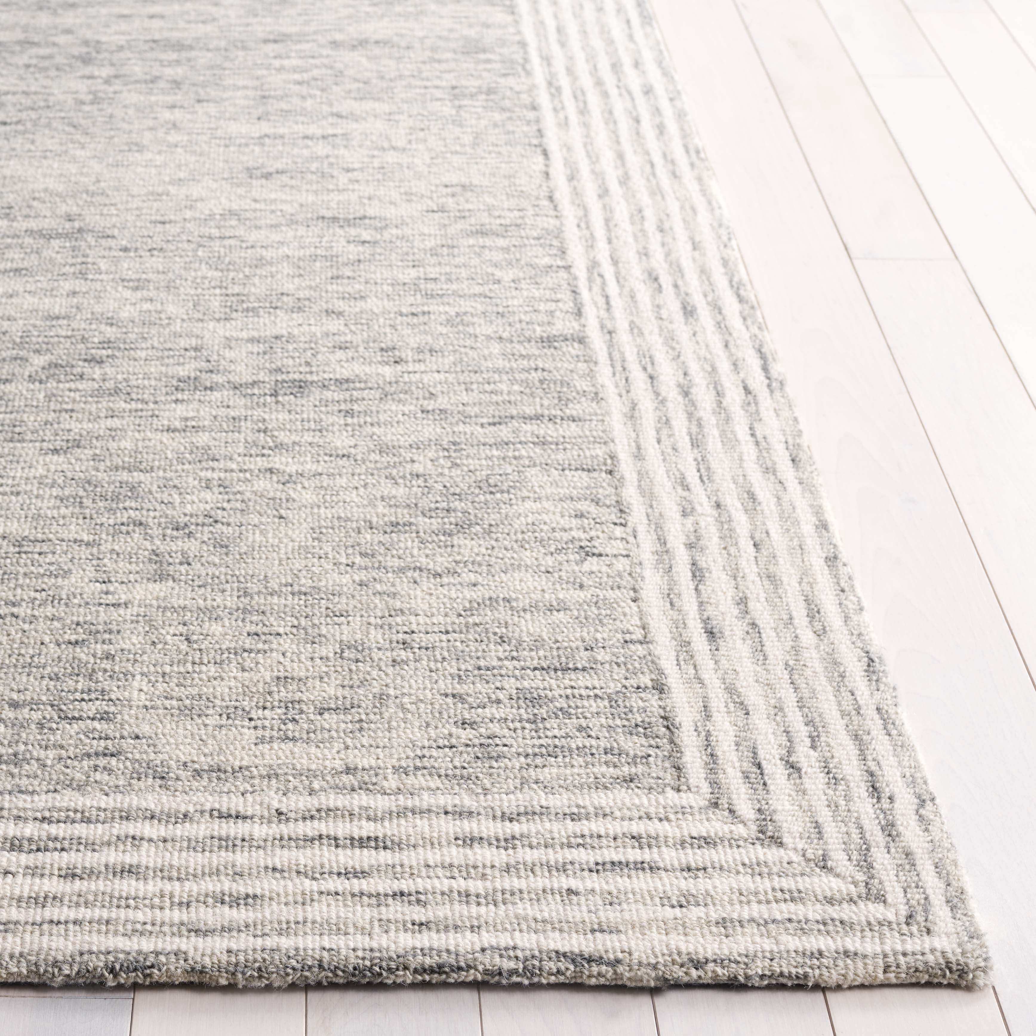 SAFAVIEH Abstract Payton Geometric Area Rug, Gray/Ivory, 8' x 10'