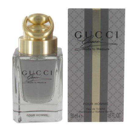 Gucci Made to Measure Pour Homme Toilette Spray, Cologne for Men with Spicy Floral Notes, 1.6 Fluid Ounces