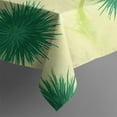thumbnail image 5 of Green Yellow Dandelion Pattern Square Tablecloth,Waterproof Square Table Cover,Wipeable Spillproof Washable Table Cover for Home Kitchen Party Decor 42"X42"(107x107cm), 5 of 6
