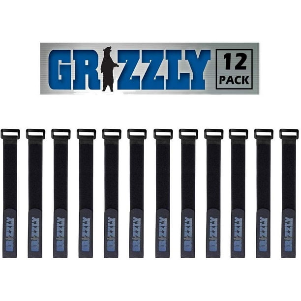 Cinch Straps, Reusable Black Nylon Cable/Securing Straps, 12 Pack of 12