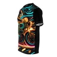 thumbnail image 3 of 1970's Retro Neon Classic Motorcycle: (S-3XL), 3 of 7