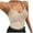 #Khaki, variant on Xixinqiwan Womens Lace Tank Tops V Neck Spaghetti Strap Camisole Solid Mesh Hollow Out Tank Going Out Tops