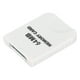 thumbnail image 2 of Tarjeta de memoria para Wii Tarjeta de memoria de juego blanca Plug and Play de alta velocidad para accesorios de consola de juegos 64 MB (1019 bloques), 2 of 10