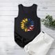 thumbnail image 5 of Blusa informal sin mangas con estampado de verano para mujer de Independence Day Fashion Fridja  gh1882, 5 of 6