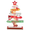 thumbnail image 2 of Fiudx Adorno para Árbol de Navidad, Elegante Diseño de Madera, Brillo de Ensueño, Accesorio para La Mesa Del Comedor, Complemento Festivo para La Sala de Estar, Ideal para Fiestas y Bodas, 18 X 10,5, 2 of 3