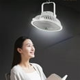 thumbnail image 5 of Big Savings, Charging Desktop Small Fan, Dormitory Fan, Wall-Mounted Mini Small Ceiling Fan, Fan Lights, Quiet Cooling, Rechargeable, Perfect for Home, Office, and Bedroom Use Stay cool, 5 of 9