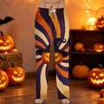 thumbnail image 2 of RUPKUL Men Halloween Costume Drawstring Halloween Pjs Men Ultra-Soft Men's Pajama Bottoms High Waist Wide Leg Pj Pants, XL, 2 of 8