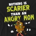 thumbnail image 2 of Scooby-Doo Mother's Day Nothing Scarier Shaggy Women's T Shirt, Black, 2X-Large, 2 of 5