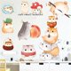 thumbnail image 1 of Bunch of Cute Small Hamsters Wall Stickers, sacinora Cartoon Animal DIY Wall Decal Removable Vinyl Peel and Stick for Kid Baby Living Room Children's, 1 of 4