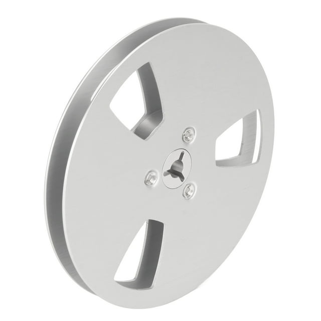 5 Inch Empty Tape Reel, Recording Takeup Reel Opening Machine Part Low Noise Improve Sound Quality Aluminum Alloy for Reel To Reel Tape Player