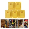 thumbnail image 3 of Soporte 5x Máquina Almacenamiento Rack Herramienta eléctrica para Dewalt Milwaukee Amarillo, 3 of 7