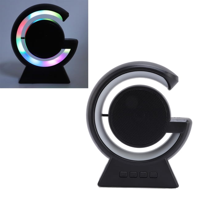 Altavoz Compacto, Altavoz Emparejamiento Estéreo 52 Mm 5 W Iluminación RGB Dinámica Portátil Para Portátiles
