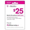 T-Mobile $25 Prepaid Mobile Broadband Card