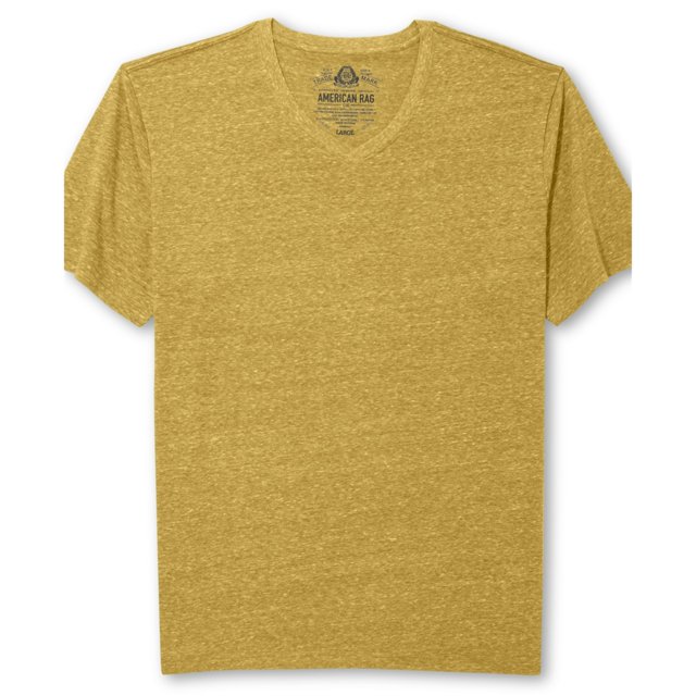 Camiseta básica American Rag para hombre color amarillo pequeña