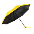 thumbnail image 5 of Rain Umbrella Windproof Travel Umbrella Lightweight Durable Folding Umbrella Yellow, 5 of 8
