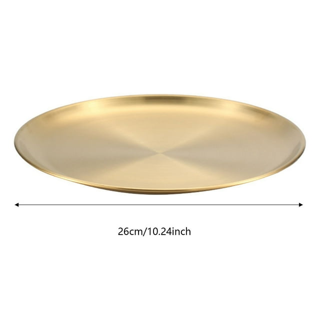 Plateau de Cuisson en Acier Inoxydable Résistant à la Chaleur, Compatible Four, Plat de Service pour BBQ, Rôtissage, Salle à Manger et Pique-Nique, Batterie de Cuisine de Qualité