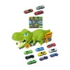 Dinosaur Devouring Montessori Interactive Toys Swallow Mini Cars Game for Toddler Kids Party Game , 12 Mini Cars and 12 Mini Cars and