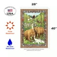 thumbnail image 3 of Toland Home Garden Grizzly Bear Wilderness Outdoor House Flag 40" x 28", 3 of 4
