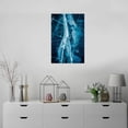 thumbnail image 1 of Frozen Fractures, Ice Geometry , 50x75 cm, 1 of 5