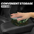 thumbnail image 4 of Easygdp Green Marble Car Trash Can Garbage Car Accessories Trash Can Car Waste Bin for for Driver and Passenger Any Vehicle, 4 of 7