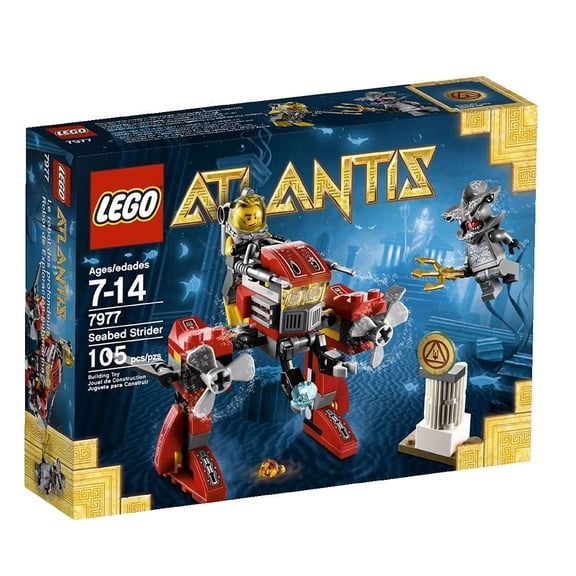 Pre-Owned Atlantis Seabed Strider Set LEGO 7977 [Damaged Package]