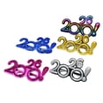 thumbnail image 1 of KAKOWELY 5 gafas de Año Nuevo: gafas de plástico divertidas con el número 2026 para Nochevieja, graduación, fiesta, accesorios de fotografía y celebración., 1 of 4