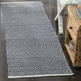 thumbnail image 2 of SAFAVIEH Boston Victoria Geometric Cotton Area Rug, Navy, 4' x 6', 2 of 8