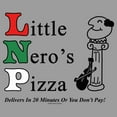 thumbnail image 2 of Juniors Home Alone Little Nero's Pizza Pillar Sweatshirt, 2 of 4