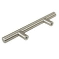 thumbnail image 2 of GlideRite 3 in. Center Solid Thick Cabinet Bar Pulls, Stainless Steel, Pack of 5, 2 of 3