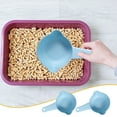 thumbnail image 6 of Reusable Plastic Pet Food Scoop with Handle for Dog Food, Coffee, Tea, Flour & Spices - Easy Storage Hanging Hole, Durable Kitchen Scoop, Includes 2 Spoons, 6 of 6