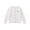 White A, variant on Edvintorg Girls Sweater Cute Printed Long Sleeve Button Up Uniforms Knit Sweater Cardigan for Girls Fashion Clothing 2-8 Years