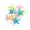 Multicolor, variant on Qocolcyl Luminous Starfish Aquarium Decor Ornaments,Glow in The Dark Resin Star Fish Tank Landscaping Stones for Fish Bowl Vase Home DIY Decoration Supplies