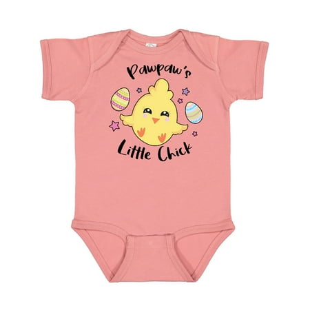 

Inktastic Happy Easter Pawpaw s Little Chick Gift Baby Girl Bodysuit