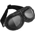 thumbnail image 3 of Gray Helmet Pilot Goggles Vintage Wwii Pilot Goggles Jet Pilot Scooter Uv Goggles For Helmet, 3 of 5