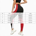thumbnail image 3 of NOLDARES Anti Cellulite 3D Leggings Women Butt Lifting Compression Yoga Pant High Waisted Tummy Control Resistance Band Workout Legging(L010-Red), 3 of 9