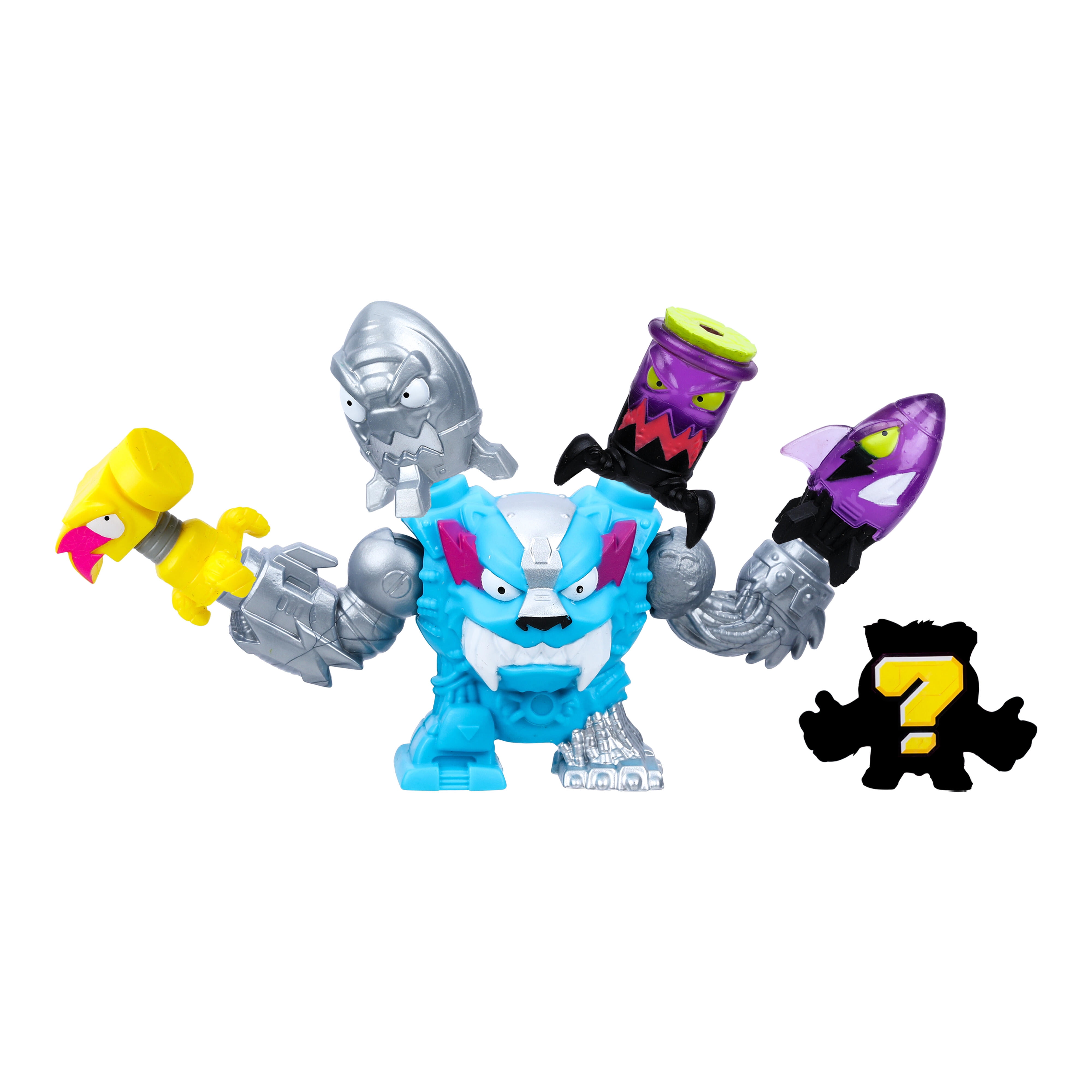 MrBeast Lab Swarms MEGA‑TECH Series: Six pack Includes 5 Micro Beasts, 1 MEGA Swarm, Ages 5+