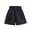 Black-Summer Pants, variant on breaise Girls Shorts -Toddler Girl Elastic Waist Pleated Flared Skorts with Wide Leg Flowy Casual Skirts for Girls