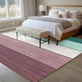 thumbnail image 4 of Large Area Rugs for Living Room Bedroom, Purple Green Wood Grain 5'x8' Rug Washable Carpet Runner Indoor Outdoor, Rustic Retro Wooden Plank Non Slip Floor Mats Rug for Kitchen, Bathroom, 4 of 8