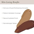 thumbnail image 3 of PÜR 4-in-1 Sculpting Under Eye Concealer - Brightening & Hydrating Makeup, Buff MN3, 0.13 fl oz, 3 of 8