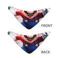 thumbnail image 6 of Lsque Mario Pattern Pet Scarf Bandana - Adjustable and Comfortable,Dog Scarf Bib Kerchief Breedfor Dogs and Cats-Small, 6 of 7