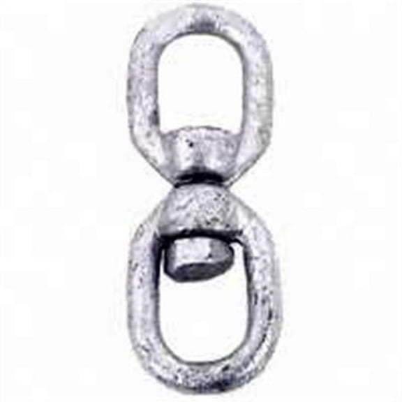 Koch 083293/89584 Chain Swivel, 3/8 x 3/8 in Trade, 2250 lb Working Load, Steel, Zinc