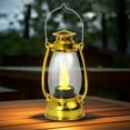 thumbnail image 5 of SLYNSHome Christmas Mini Lanterns Decorative LED Vintage Hanging Lantern Decor for Christmas Wedding Party - Gold, 5 of 7