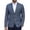 Navy Blue Plaid, variant on COOFANDY Mens Plaid Sport Coats, Two Button Lightweight Casual Blazer Stylish Suit Jacket for Daily Wedding