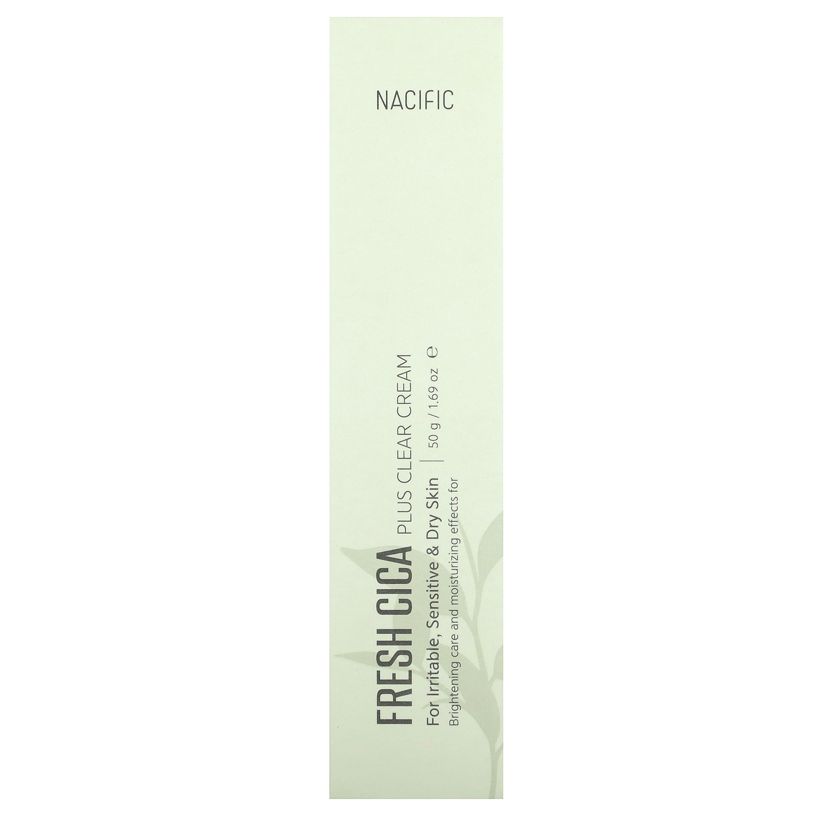 Nacific Fresh Cica, Plus Clear Cream, 1.69 oz (50 g)