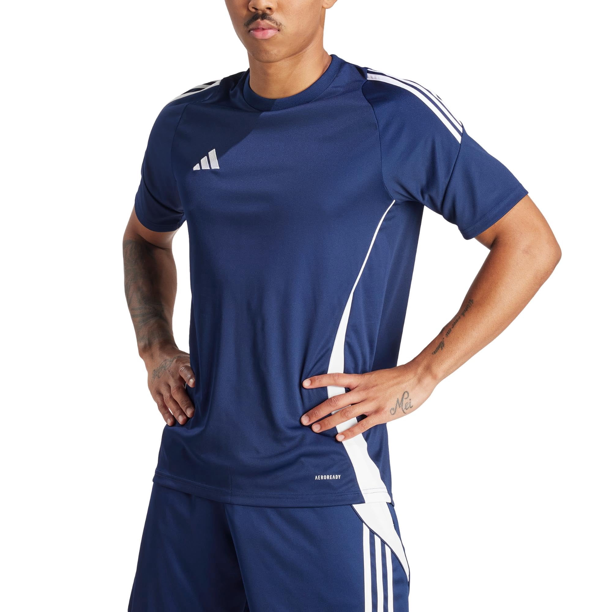 adidas Men's Tiro 24 Jersey, Team Navy Blue/White, X-Large