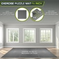 thumbnail image 5 of ProsourceFit Exercise Puzzle Mat 3/4-in, Grey, 96 Sq Ft - 24 Tiles, 5 of 8